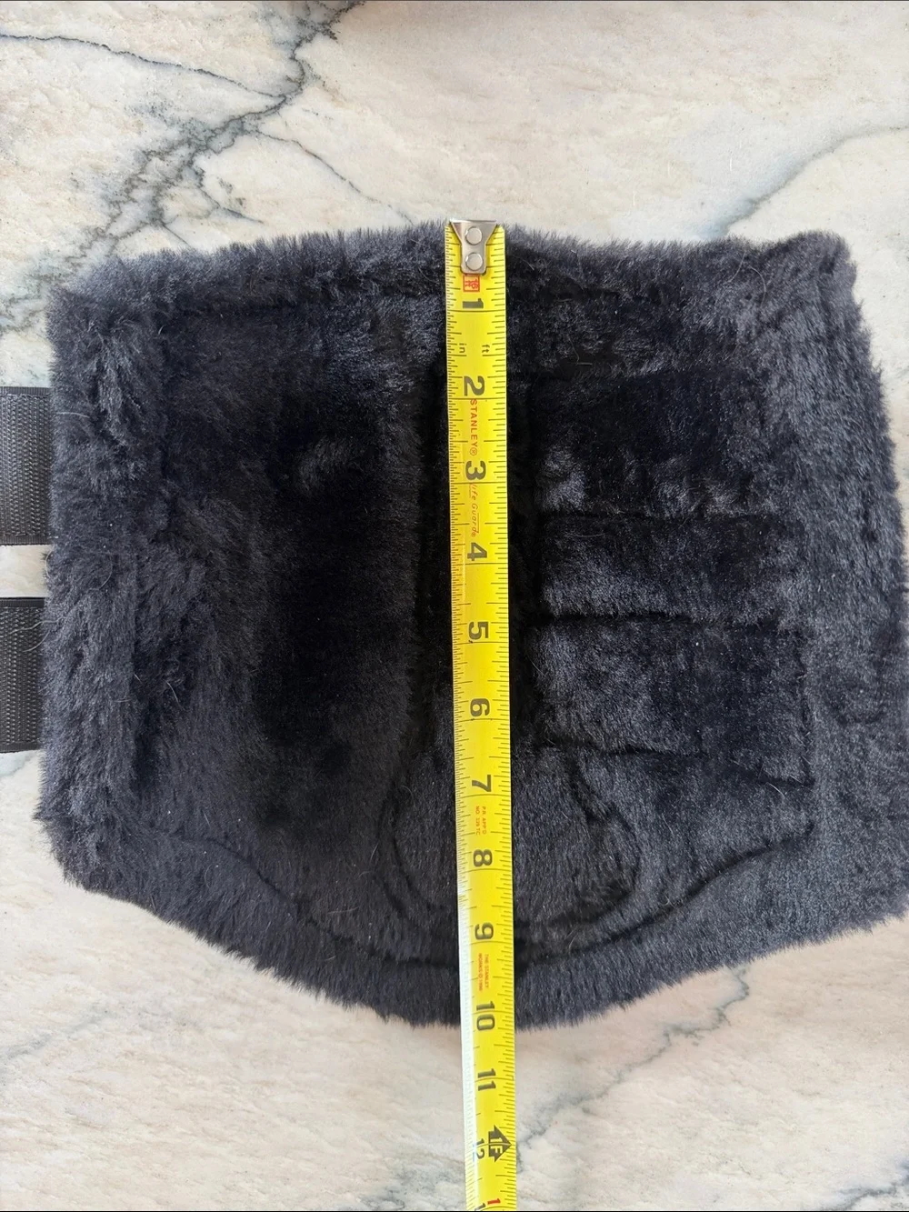 Equestrian Stockholm Fleece Lined Dark Grey Brushing Boots - Medium